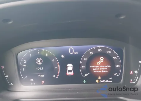 2025 Honda Accord Se z USA, uszkodzony, nr VIN 1HGCY1F47SA027183